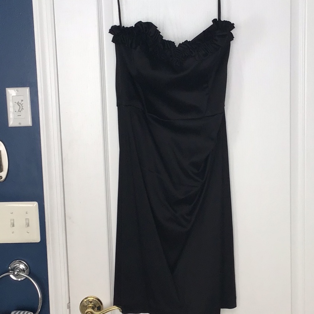 White House Black Market strapless party dress. Size 12
